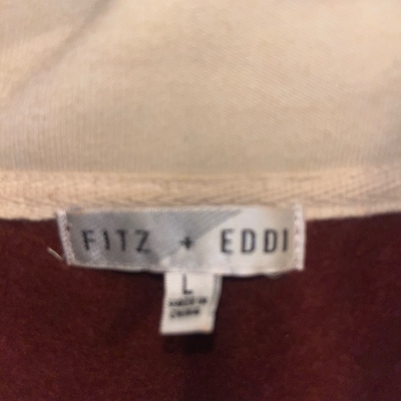Fitz + Eddie Women’s Color Block 1/4 Zip Pullover Size: Large - Picture 3 of 3
